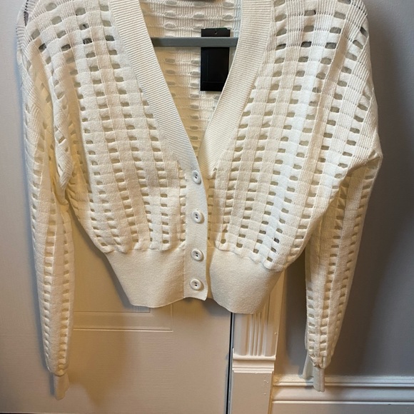 Simons Sweaters - Icône white cardigan xs never worn